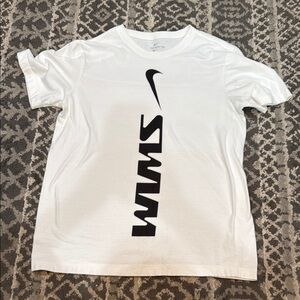 Nike White Swim T-Shirt